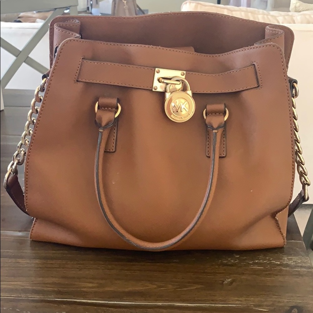 Michael Kors Large Hamilton leather tote